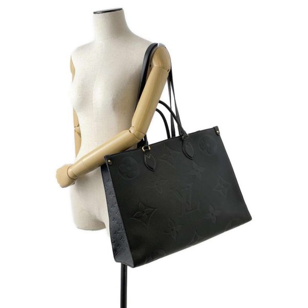 9678095 05 Louis Vuitton On The Go GM Tote Bag Monogram Empreinte Black