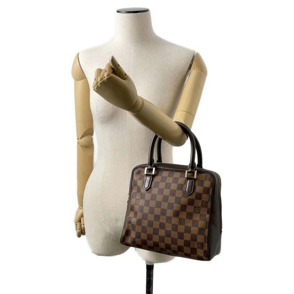 9684188 04 Louis Vuitton Triana Handbag Damier Ebene Brown