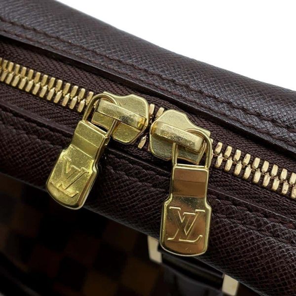 9684188 08 Louis Vuitton Triana Handbag Damier Ebene Brown