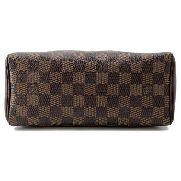 9684201 03 Louis Vuitton Sistine PM Handbag Damier Ebene Brown