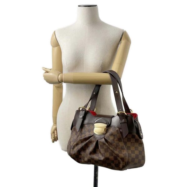 9684232 04 Louis Vuitton Dauphine MM Shoulder Bag Monogram Reverse