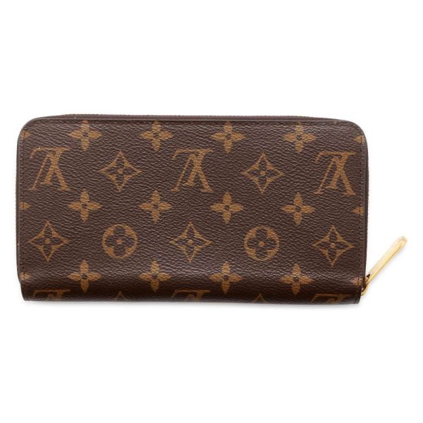 9685307 03 Louis Vuitton Monogram Zippy Wallet Brown