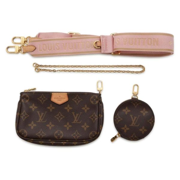 9686304 15 Louis Vuitton Multi Pochette Bag Monogram Brown