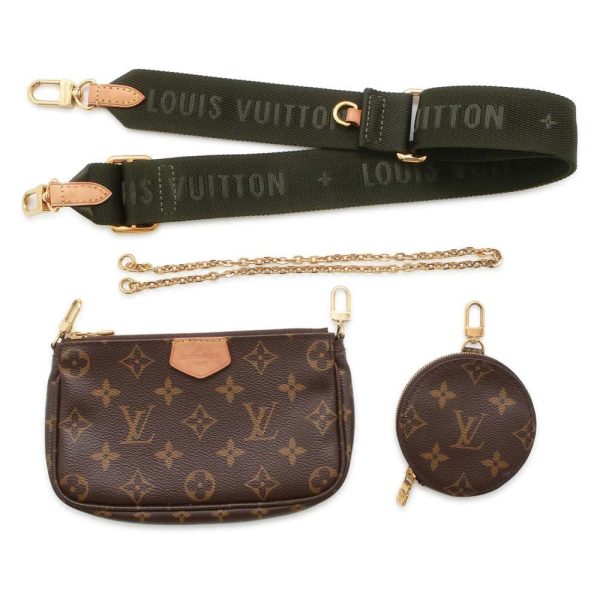 9686311 14 Louis Vuitton Multi Pochette Bag Monogram Brown