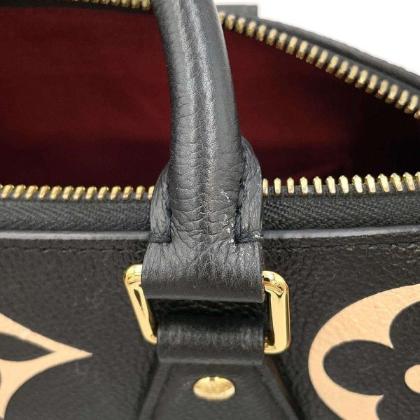 9686403 12 Louis Vuitton Monogram Empreinte Speedy Bandouliere 25 Bag Black