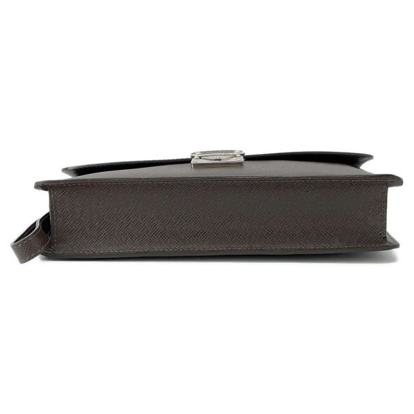 9686434 03 Louis Vuitton Taiga Belair Clutch Bag Brown