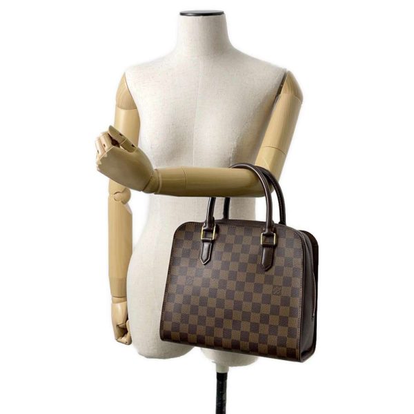 9686441 04 Louis Vuitton Triana Bag Damier Ebene Brown