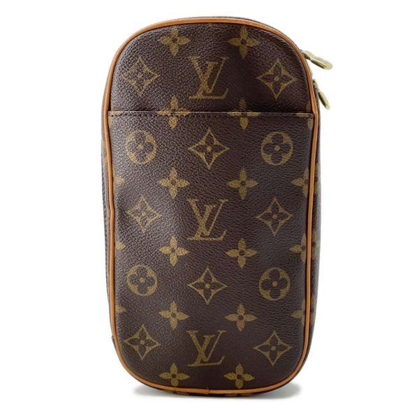 9686465 01 Louis Vuitton Pochette Ganju Bag Monogram Brown