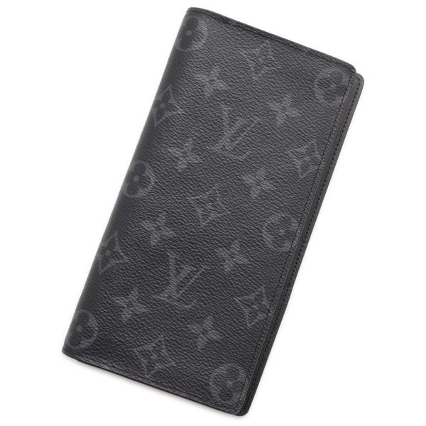 9686748 01 Louis Vuitton Eclipse Brazza Wallet Monogram Black