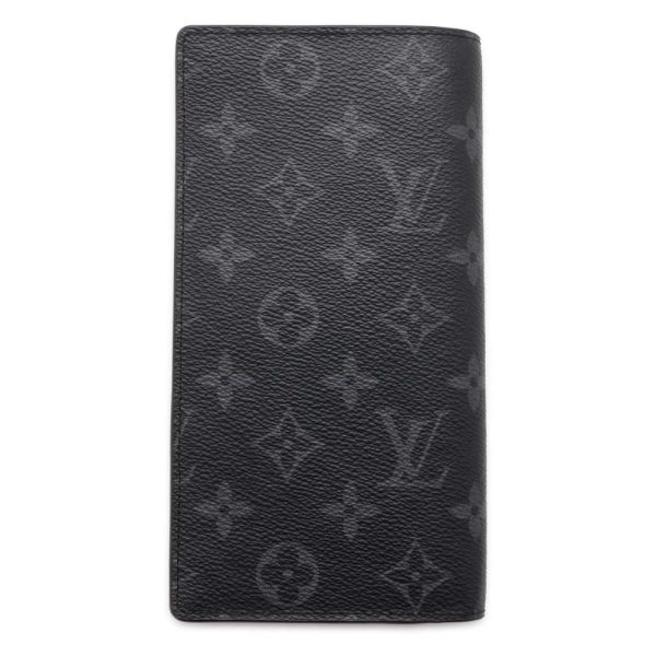 9686748 03 Louis Vuitton Eclipse Brazza Wallet Monogram Black