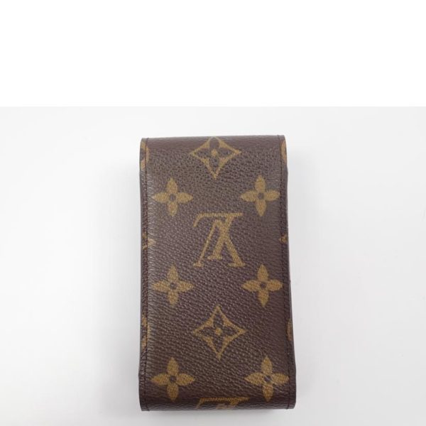 96873 2 LOUIS VUITTON Etuit Cigarette Case Monogram Brown