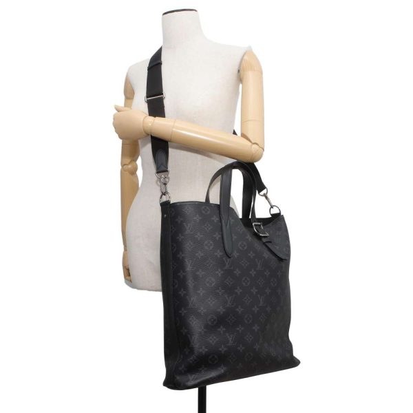 9688766 04 Louis Vuitton Monogram Eclipse Apollo Tote Bag Black