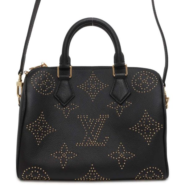 9690561 01 Louis Vuitton Speedy Bag Monogram Empreinte Black