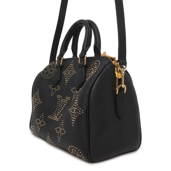 9690561 02 Louis Vuitton Speedy Bag Monogram Empreinte Black