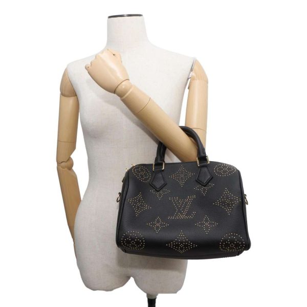 9690561 04 Louis Vuitton Speedy Bag Monogram Empreinte Black