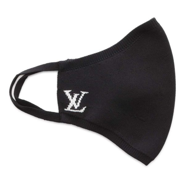 9691827 01 Louis Vuitton Mask LV Initial Black White