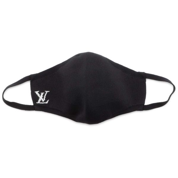 9691827 03 Louis Vuitton Mask LV Initial Black White