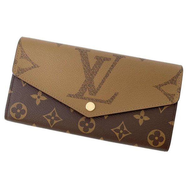 9693456 01 Louis Vuitton Portefeuille Clemence Long Wallet Monogram