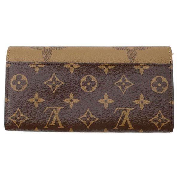 9693456 03 Louis Vuitton Portefeuille Clemence Long Wallet Monogram