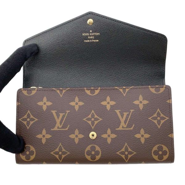 9693456 04 Louis Vuitton Portefeuille Clemence Long Wallet Monogram