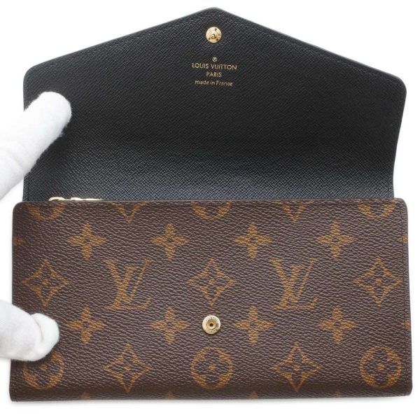 9696433 04 Louis Vuitton Zippy Wallet Monogram Giant Black