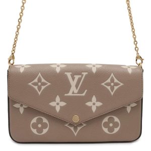 9701311 01 Louis Vuitton Cartesier 26 Shoulder Bag Monogram Brown