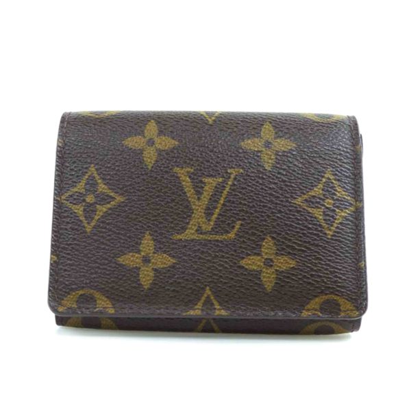 97098 1 Louis Vuitton Amberop Card Holder Monogram Brown