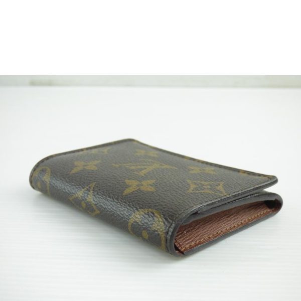 97098 3 Louis Vuitton Amberop Card Holder Monogram Brown