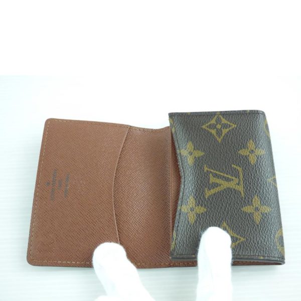 97098 4 Louis Vuitton Amberop Card Holder Monogram Brown