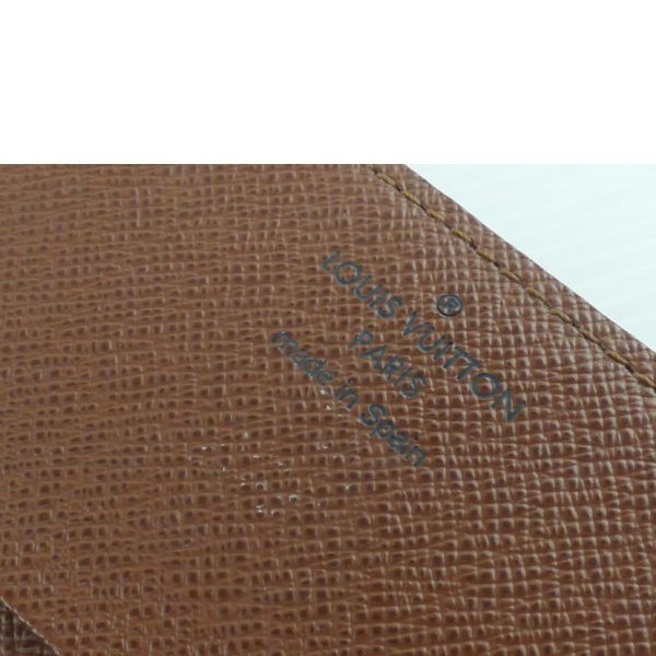 97098 6 Louis Vuitton Amberop Card Holder Monogram Brown