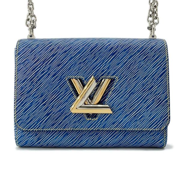 9710290 01 Louis Vuitton Twist MM Bag Epi Blue