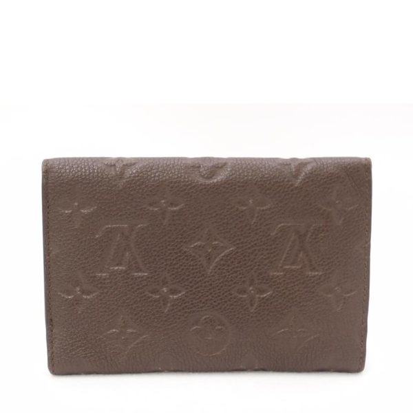 97111 2 Louis Vuitton Portefeuil Curies Compact Emprunte Wallet Tail