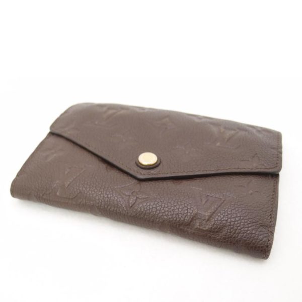 97111 3 Louis Vuitton Portefeuil Curies Compact Emprunte Wallet Tail