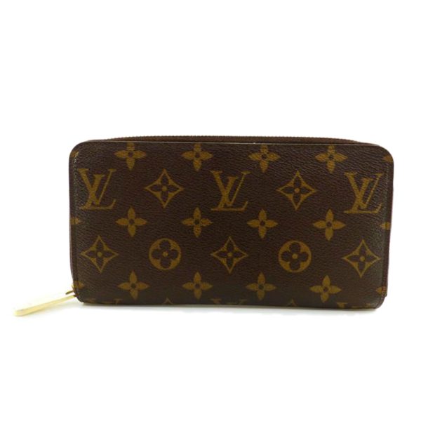 97121 1 Louis Vuitton Zippy Wallet Monogram Wallet Brown