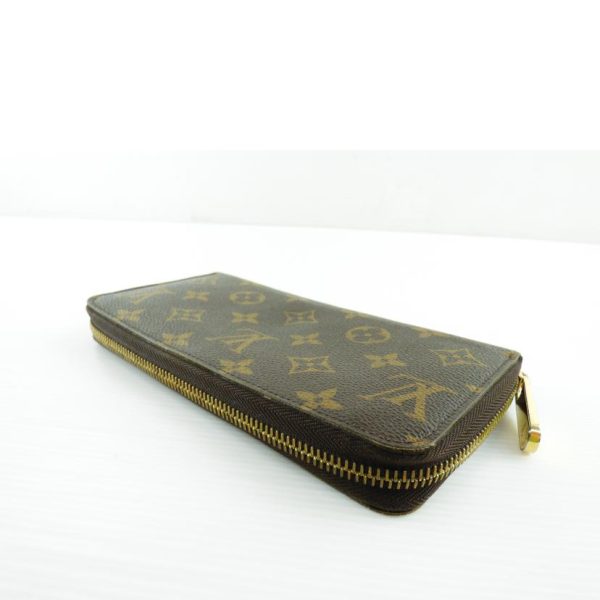 97121 3 Louis Vuitton Zippy Wallet Monogram Wallet Brown