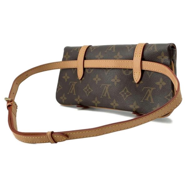 9712805 02 Louis Vuitton Pochette Marel Waist Bag Monogram Brown