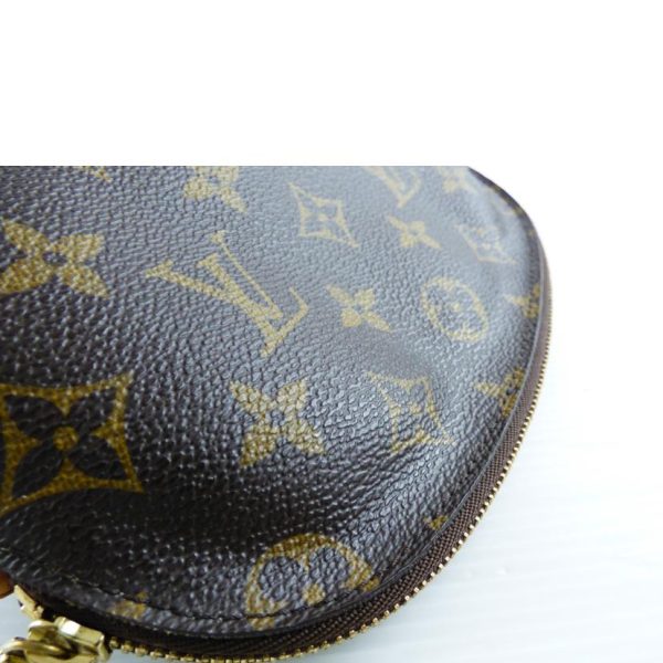 97138 7 Louis Vuitton Pochette Cosmetic Monogram Bag Brown