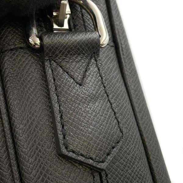 9714212 11 Louis Vuitton Business Bag Taiga Black