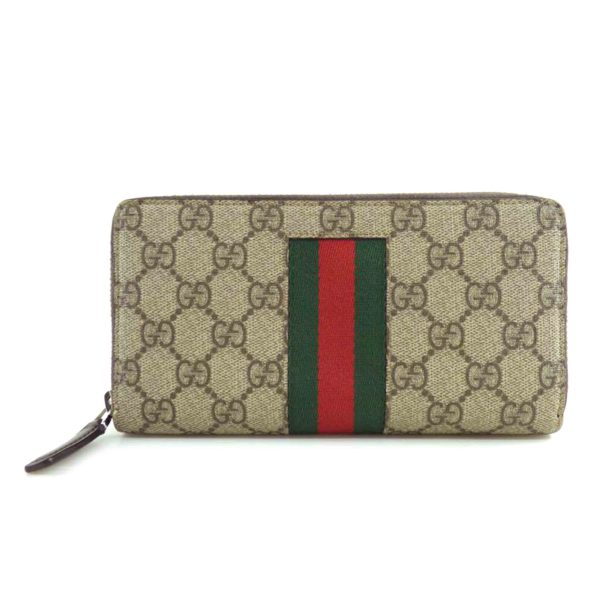 97159 1 GUCCI GG Pattern Round Long Wallet