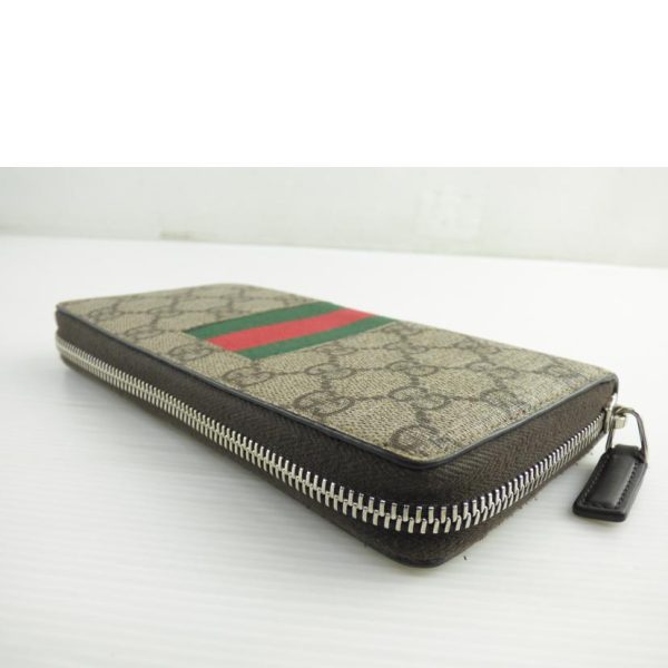 97159 3 GUCCI GG Pattern Round Long Wallet