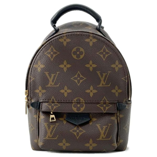 9716094 01 Louis Vuitton Palm Springs Backpack MINI Monogram Black