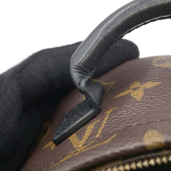 9716094 09 Louis Vuitton Palm Springs Backpack MINI Monogram Black