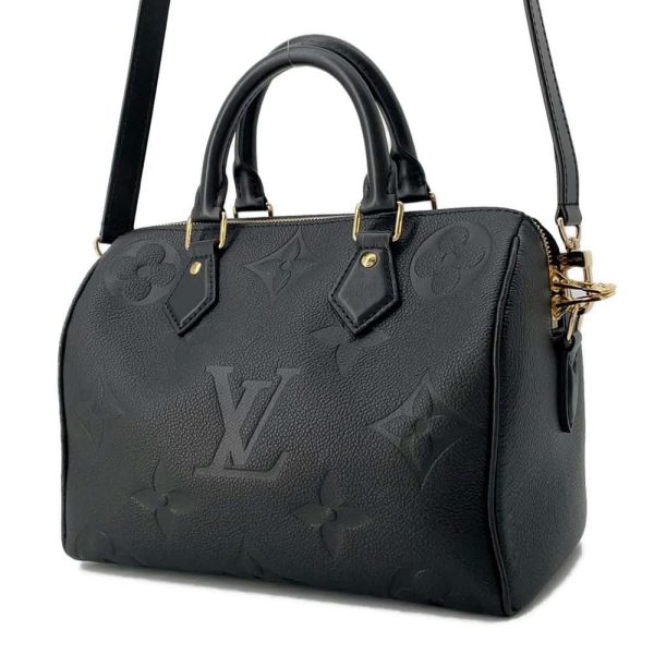 9716421 02 Louis Vuitton Speedy Bag Monogram Black