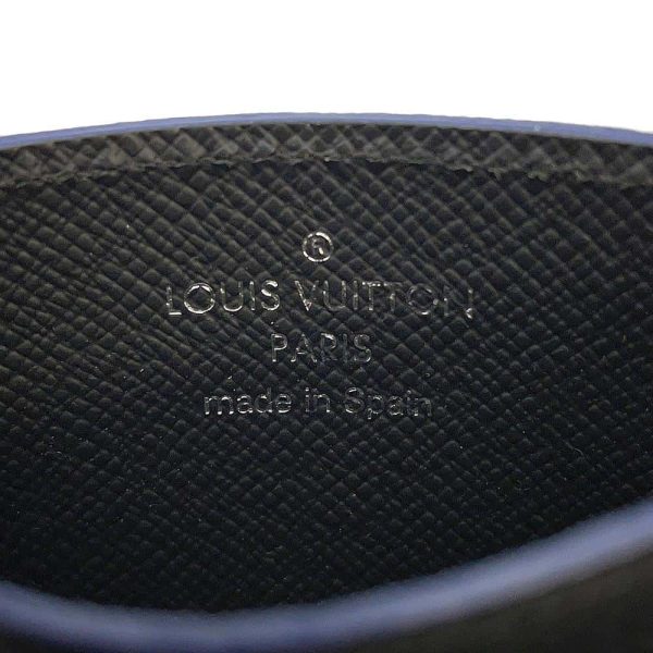 9716445 06 Louis Vuitton Card Case Damier Graphite Black