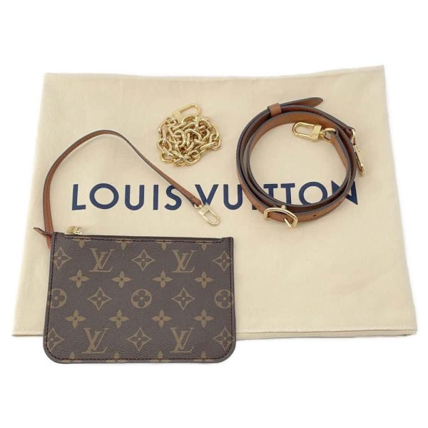 9717640 13 Louis Vuitton Loop Hobo Shoulder Bag Monogram Reverse