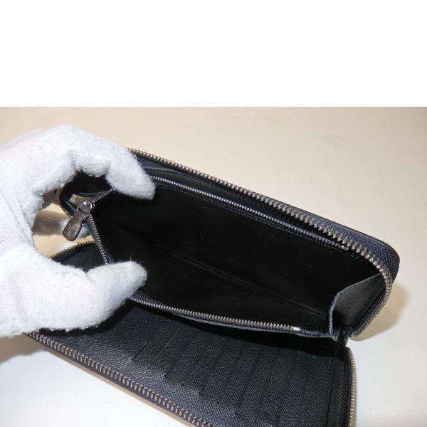 97203 5 Louis Vuitton Zippy Wallet Vertical Taiga Ardoise