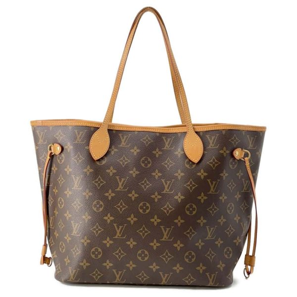 9720893 01 Louis Vuitton Neverfull MM Bag Monogram Brown