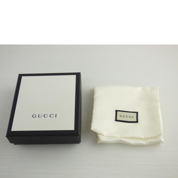 97296 8 GUCCI Sherry Line GG Pattern PVC Bi Fold Wallet