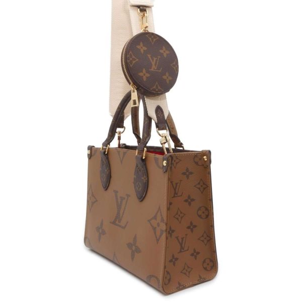 9733770 02 Louis Vuitton On the Go PM Handbag Monogram Reverse