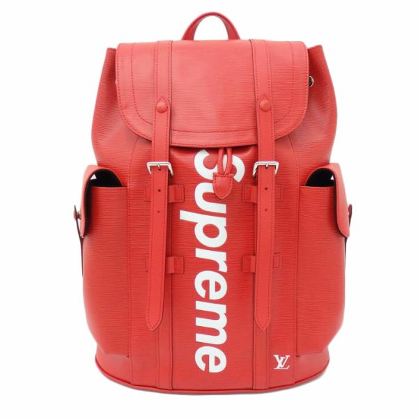 97343 1 Louis Vuitton Christopher PM Backpack Supreme Collaboration